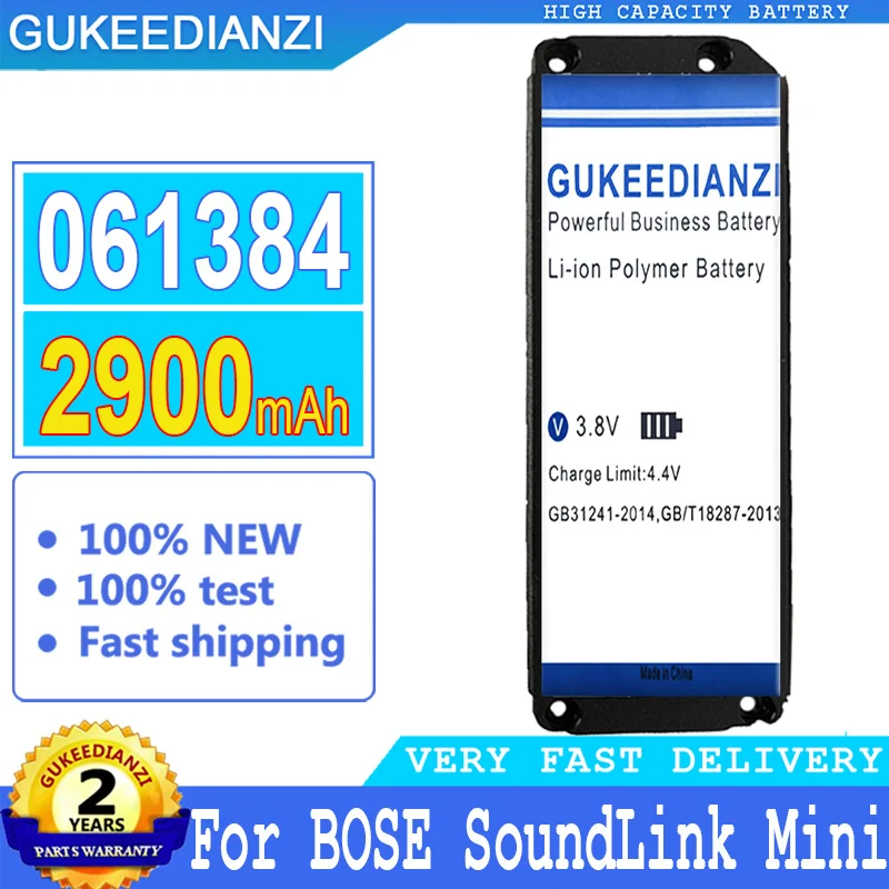 

Bateria 2900mAh High Capacity Battery 061384 For BOSE SoundLink Mini I Bluetooth Speaker High Quality Battery