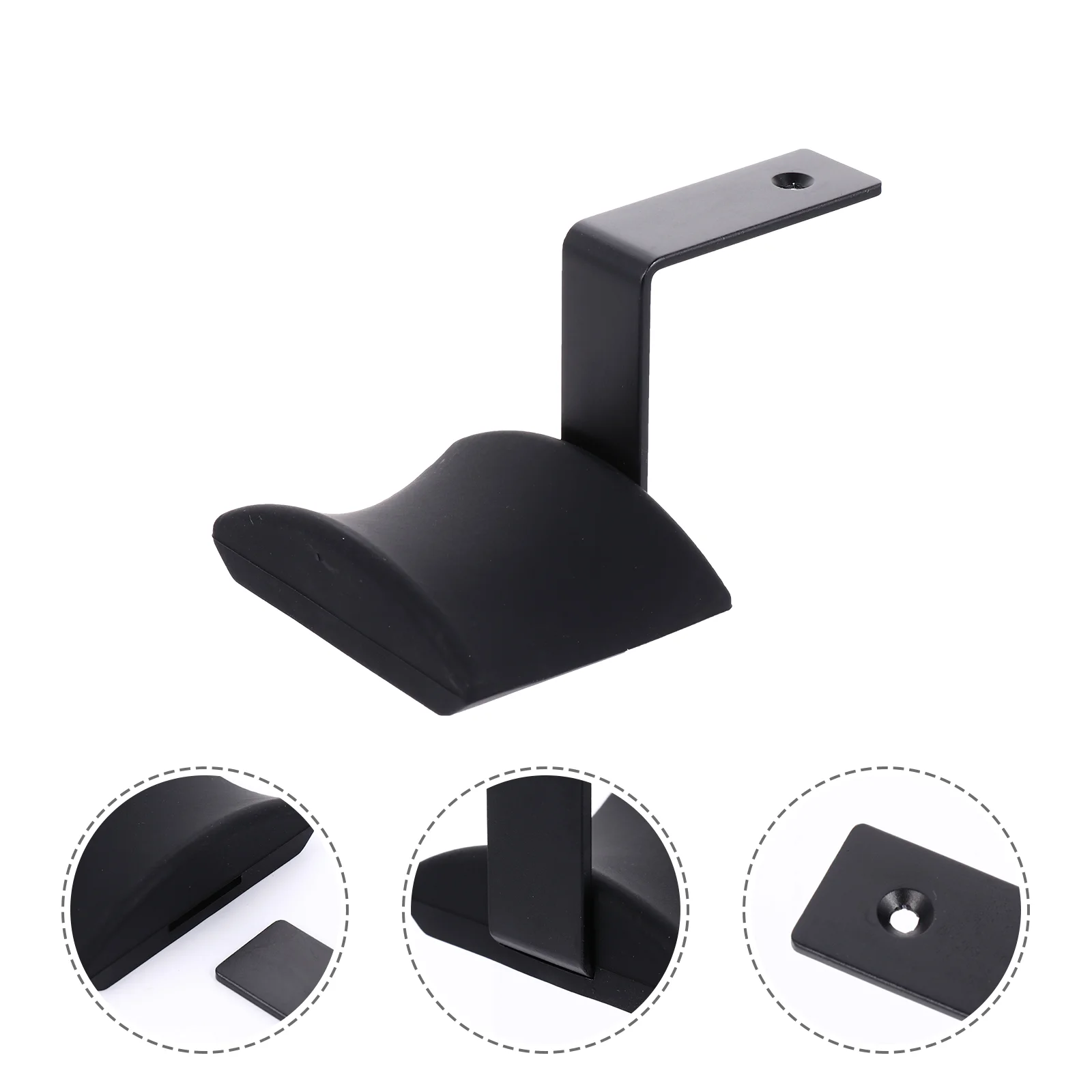 

Headphone Stand Headset Holder Hook Earphone Gaming Rack Desk Hanger Mount Pc Display Wall Adhesive Metal Wireless Rest Hangers