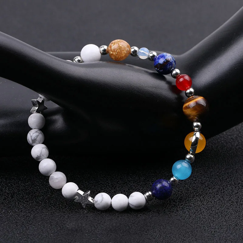 Браслет с бусинами из Натурального Гематита для мужчин и женщин |