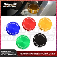 rear brake fluid reservoir cover for yamaha yzfr25 yzfr3 yzfr6 yzfr1 yzf r125 450 r15 v3 tdr125 tt250r motorcycle oil guard cap
