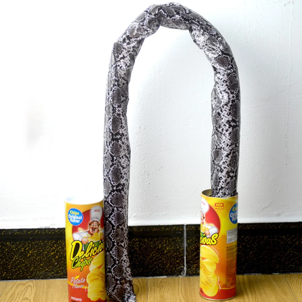 

Potato Chips Cans Fake Snake April Fool Day Funny Novelty Prank Trick Toys Potato Chips Cans Fake Snake Kids Toys