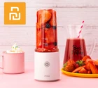 Электрическая кухонная соковыжималка Youpin Pinlo, миксер, портативный блендер для продуктов, быстрая зарядка, быстрая соковыжималка, отключение питания
