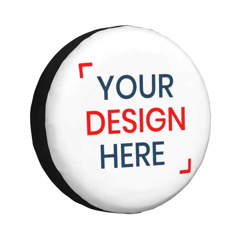 Чехол для запасной шины с логотипом на заказ Toyota RAV4 Prado Jeep RV SUV Trailer ваш дизайн