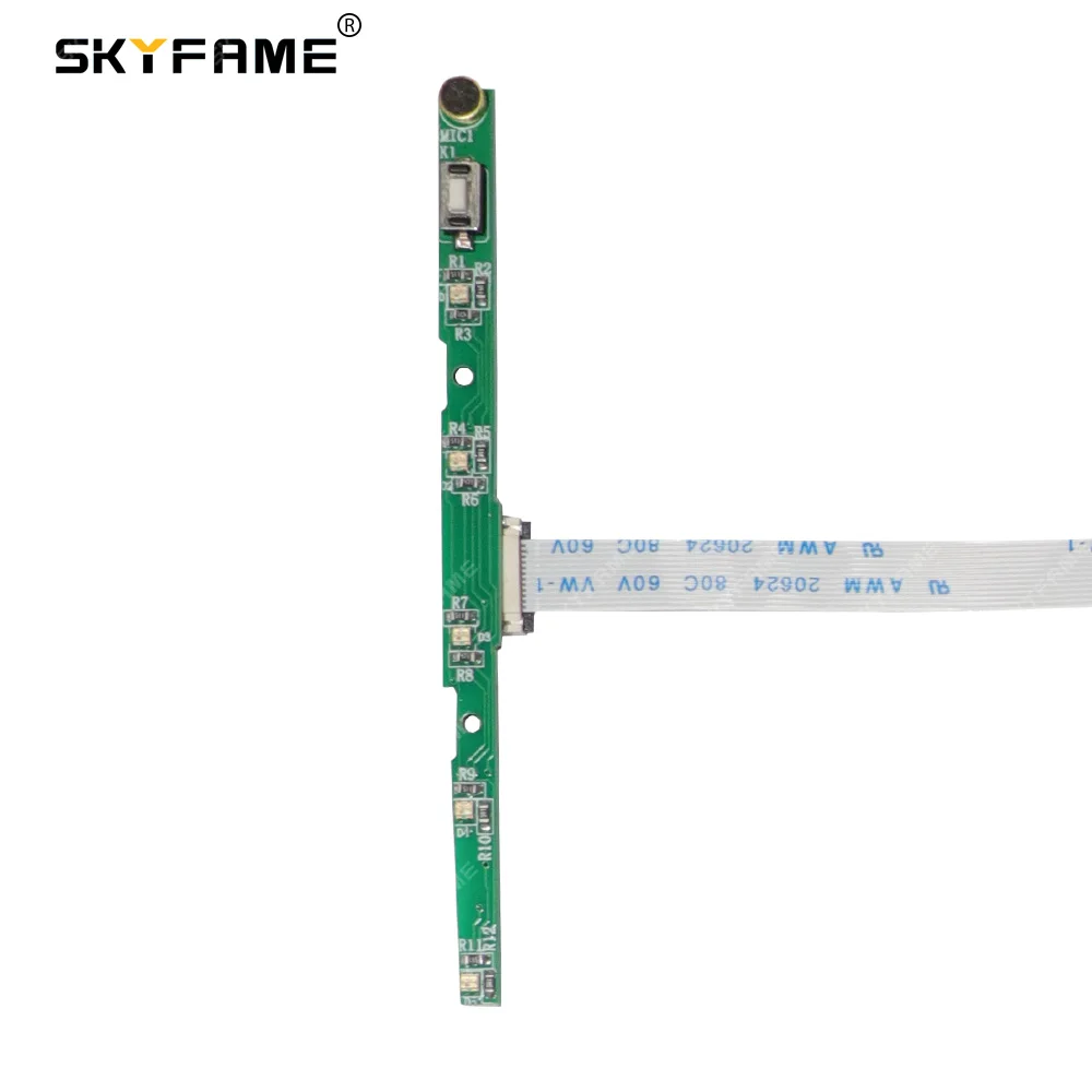 

SKYFAME Автомобильная мультимедийная навигационная клавиатура Android Подсветка панели поддерживает соответствие цветов RGB