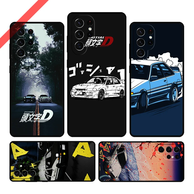 Комикс инициал D Дрифт гоночный чехол для телефона Samsung Galaxy S20 FE S21 S10 S23 Plus S24 S22 Ultra