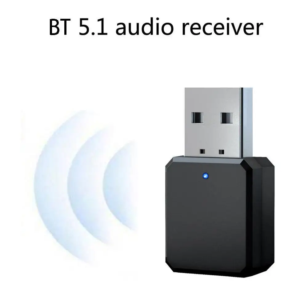 

Kn318 Bluetooth 5.1 Audio Receiver Dual Output Aux Adapter Video Car Usb Stereo Receiver Hands-free Adapter Wireless Call A T5e0