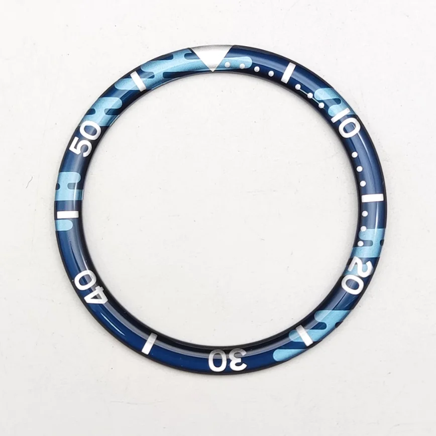 New 39MM Watch Bezel Insert Resin Bezel Insert Fits Case Bezel Diameter 38MM Watch Bezel Watch Accessories