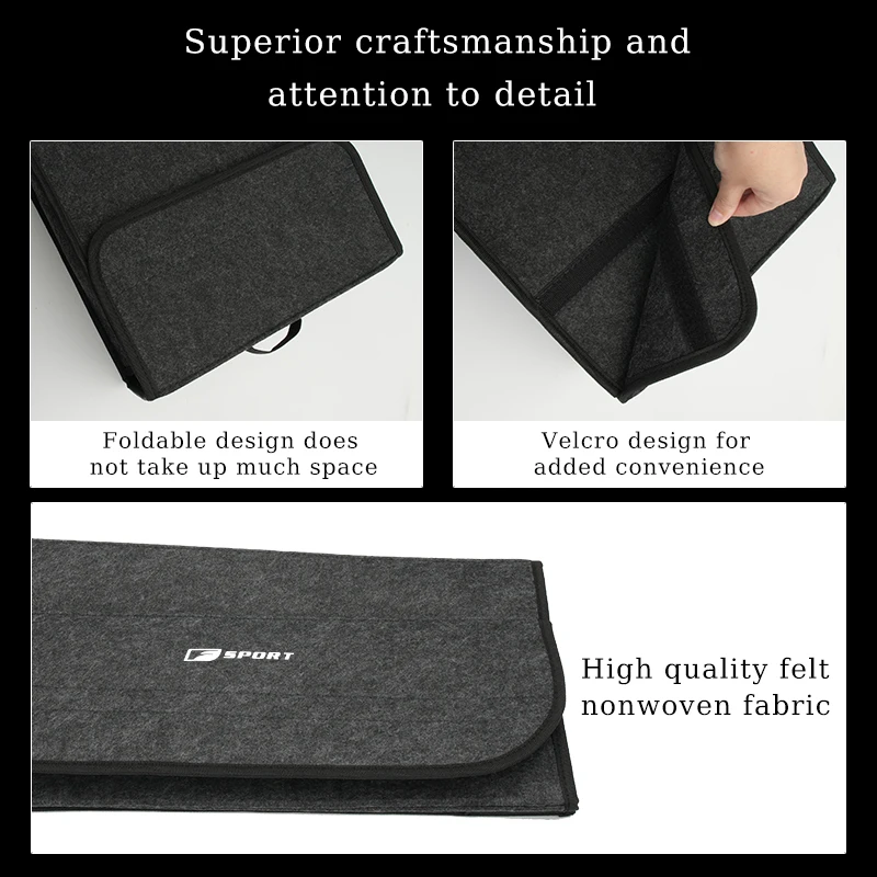 Органайзер для багажника автомобиля складная противоскользящая сумка хранения