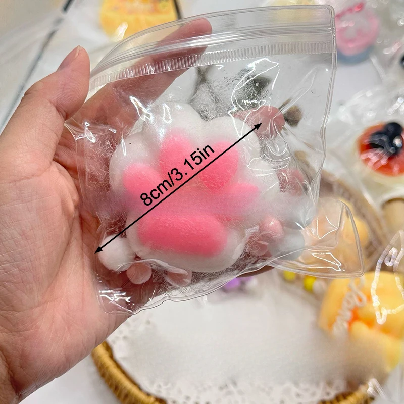 Милая игрушка-щипцы кошачьей лапы блестящая игрушка с медленным отскоком