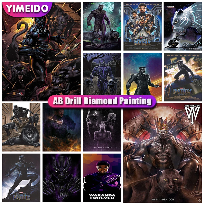 

Disney AB Diamond Painting Marvel Movie 5D DIY Art Cartoon Portrait Mosaic Diamond Embroidery Hobby Full Drill Wall Art