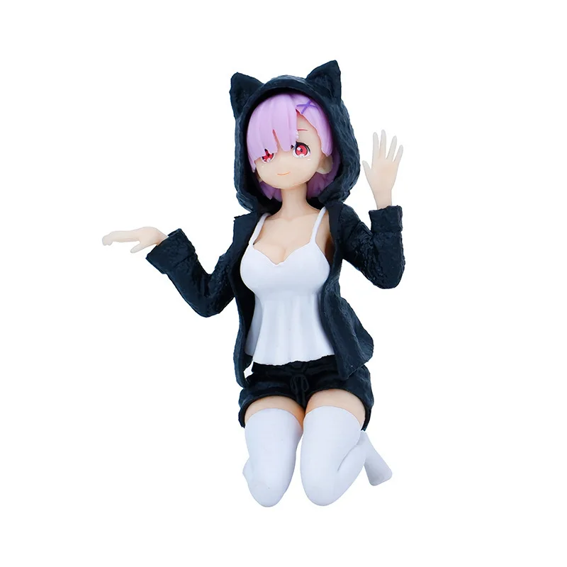 Фигурка Rem с кошачьими ушками 11 5 см аниме RE: Zero-start Life in other World 4 стиля