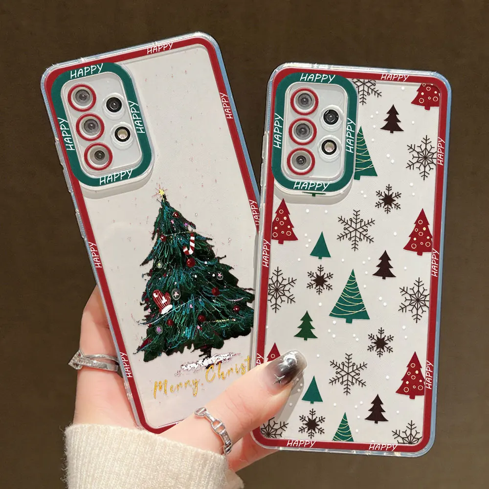 Мягкий чехол из ТПУ для телефона Samsung S24 Ultra A55 A54 5G Funda A52S A53 S23 S22 S21 A34 A35 A33 A71 A73 A72 A05S A03