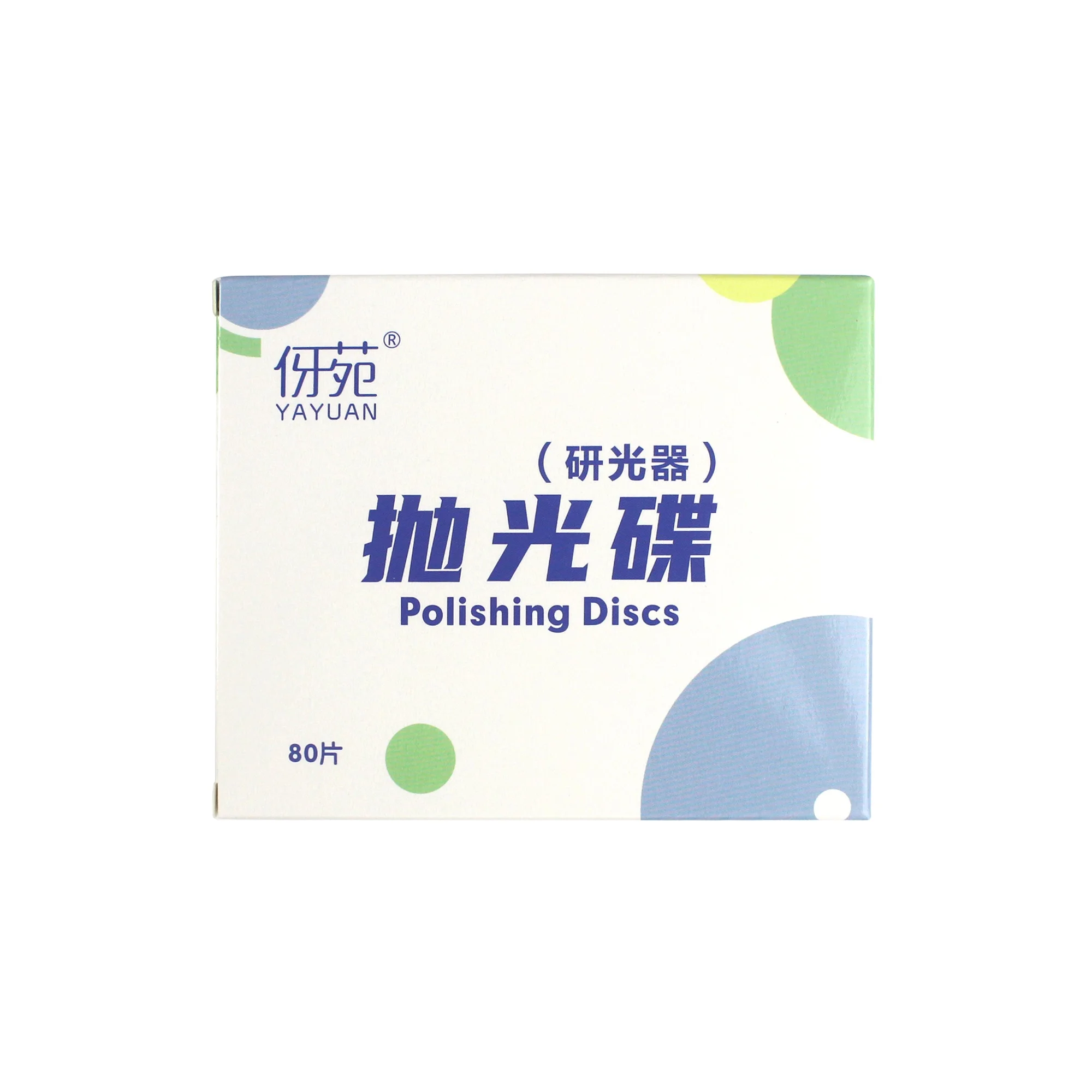 

Dental Polishing Disc Shape with Polishing Tools Ф12mm/Ф14mm, 80 Pieces/Box 40Pcs/Box for Dental Handpiece Polishing Used