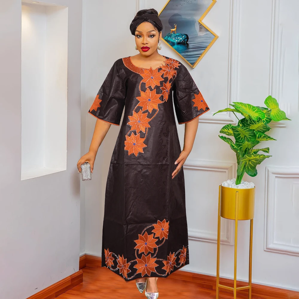 H &amp D новый стиль африканской одежды для женщин традиционные платья с вышивкой