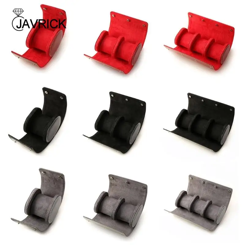 

1/2/3 Slots Travel Watch Watches Roll Watch Storage Holder