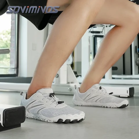 Мужская здоровая и нескользящая дышащая обувь для босиком для женщин, гибкая легкая повседневная прогулочная обувь унисекс