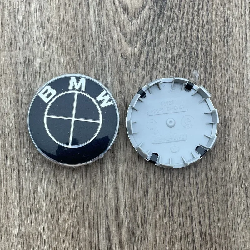 Колпачки центральной ступицы колеса BMW 4 шт. 56 мм/68 мм наклейки Автомобильные