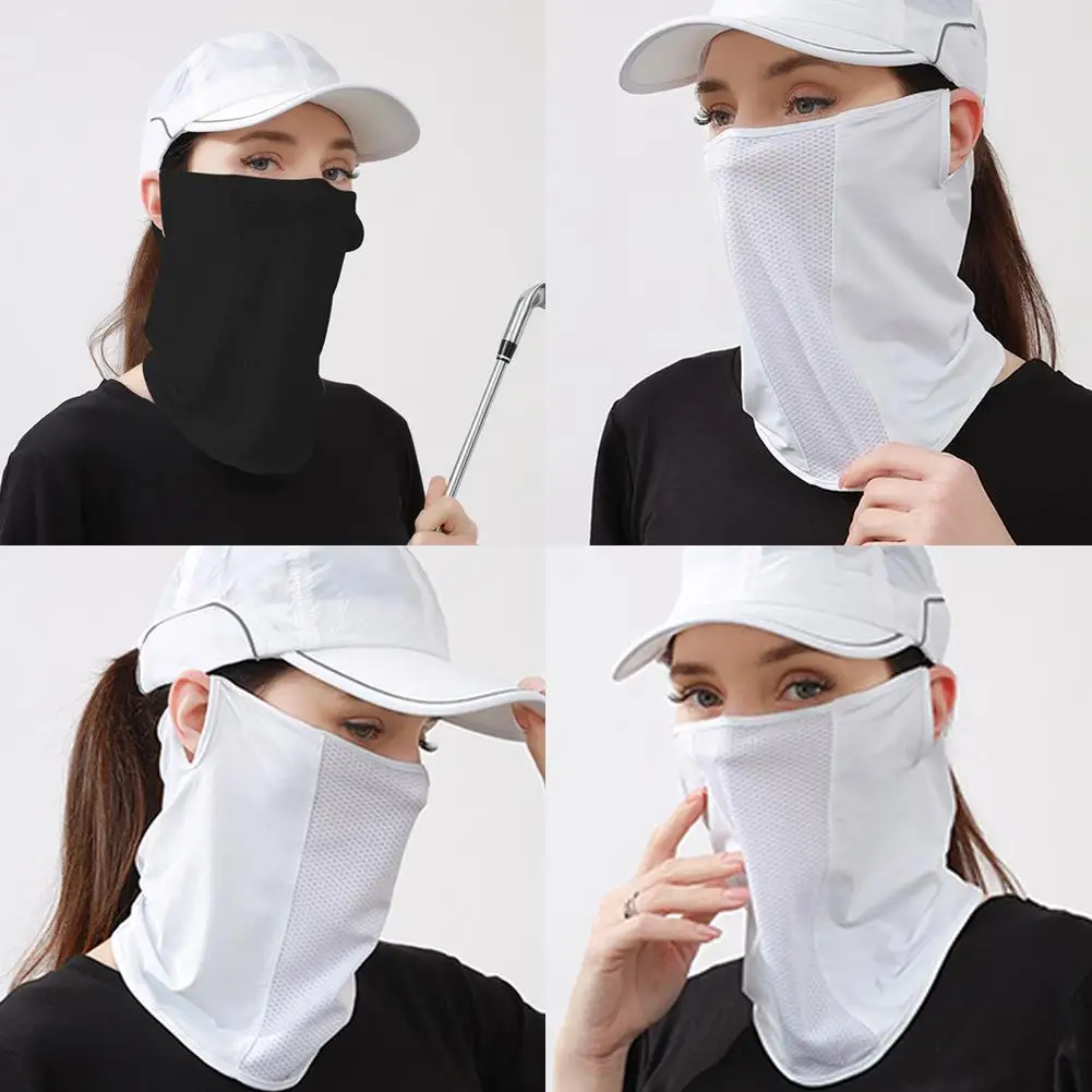 Спортивный шарф унисекс дышащий Шелковый Полнолицевой Анти-ультрафиолетовый