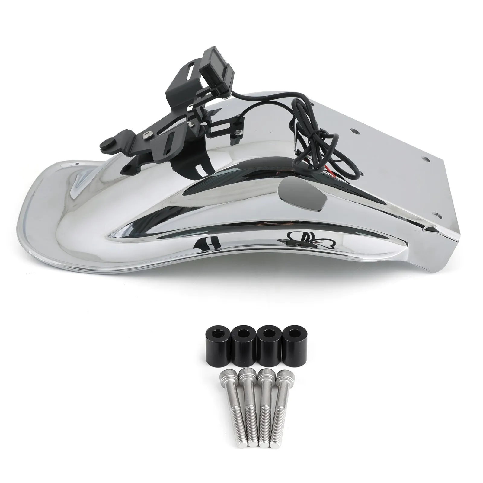 Заднее крыло мотоцикла для Kawasaki Z900 RS Z900RS Cafe 18-22 Chrome