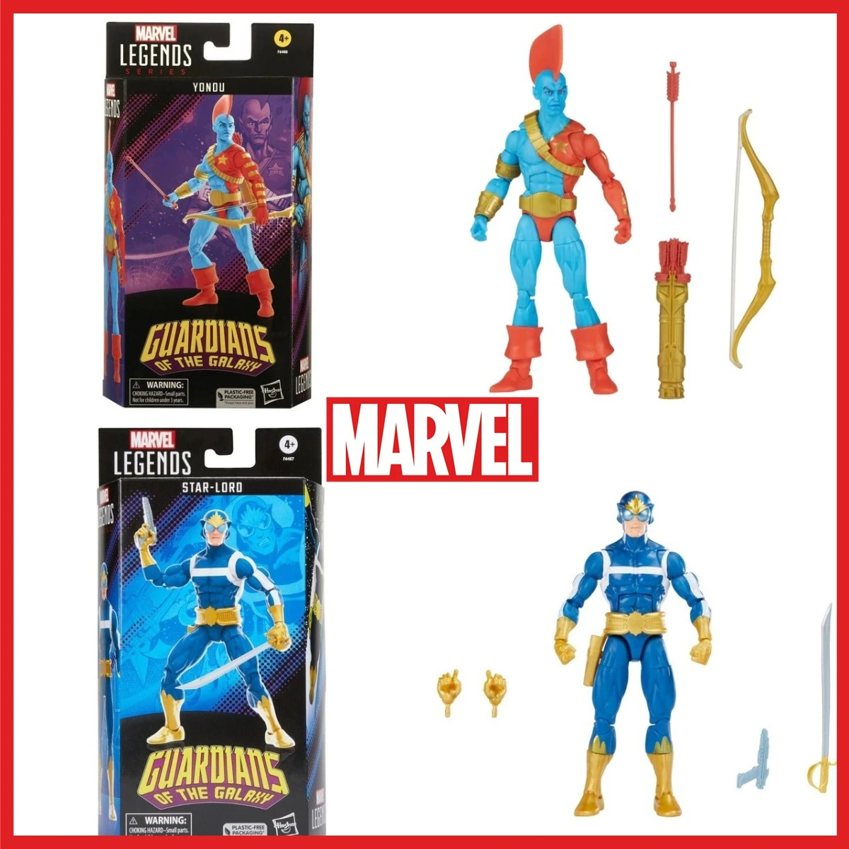 

Marvel Legends Guardians Of The Galaxy Anime Figure Gotg Yondu Figure Star Lord Action Figures 6 Inch Model Star Lord Doll Toys