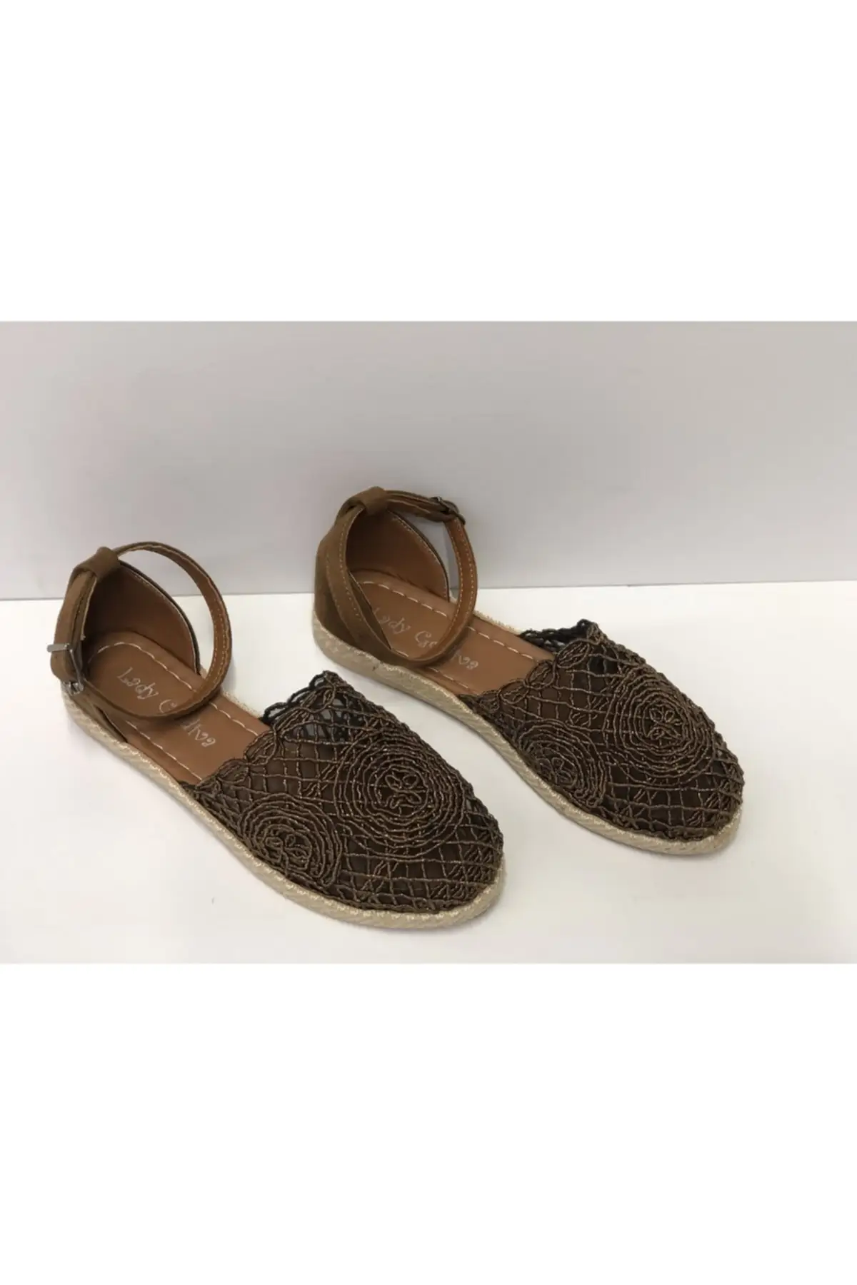 

Women Flats Shoes Lace Covered Flat Tops Fashion Flats For Ladies Casual Shoes Elegant Flat Summer Footwear