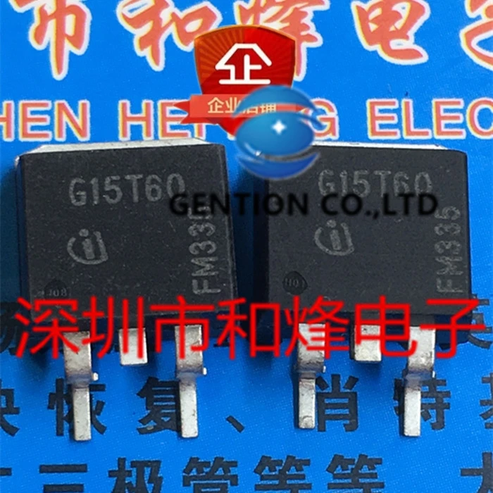 

10PCS G15T60 SGB15T60B IGB15N60T TO-263 600V 15A in stock 100% new and original