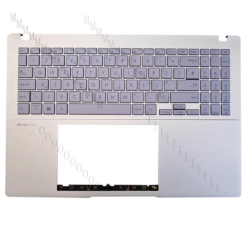 Фото Синяя клавиатура с подставкой для рук (UK) для ASUS VivoBook S 15 S5506M №1