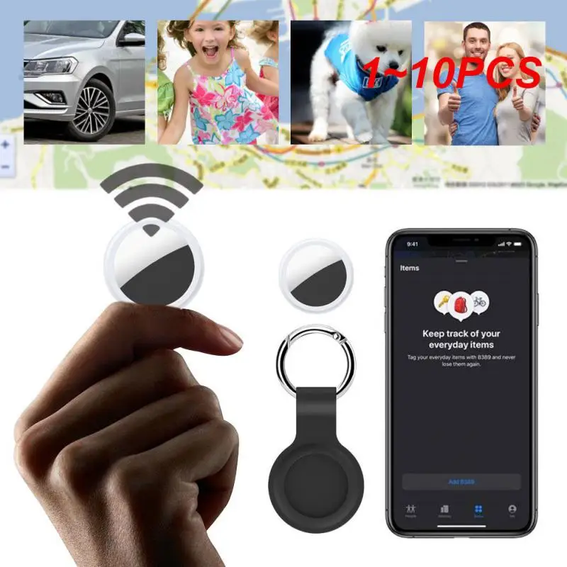 

1~10PCS Mini GPS Tracker 4.0 Smart Locator for AirTag Smart Anti-Lost Device GPS Locator Mobile Keys Pet Kids Finder