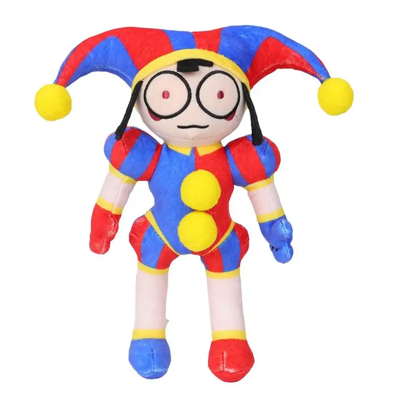 

Stuffed Clown Toy Lovely Huggable Soft Sensory Plushie Cute Cuddly Circus Anime Doll Plush Gift For Children Stuffed Gift For