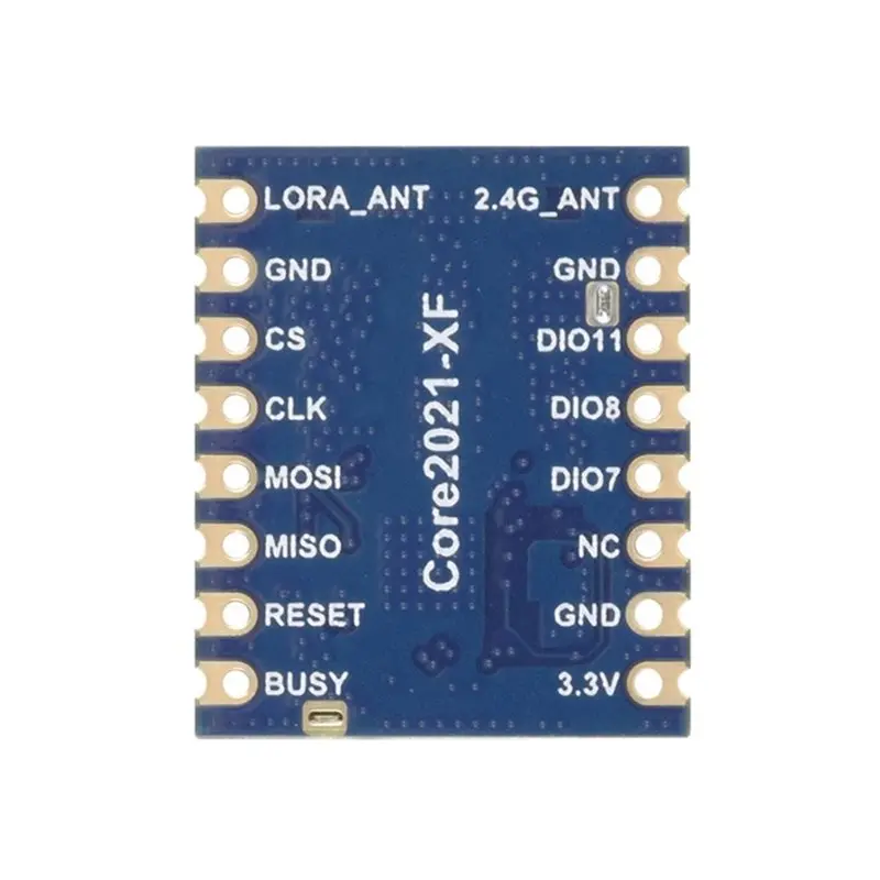 Фото 3 шт. модуля Core2021-LF Core2021 Lora Dual Band 410-510 МГц LR2021 с низким энергопотреблением, мультипротокольные, для IoT, Lorawan, умного дома №2