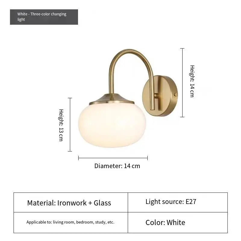 

PZBK Скандинавский стеклянный подвесной светильник LED