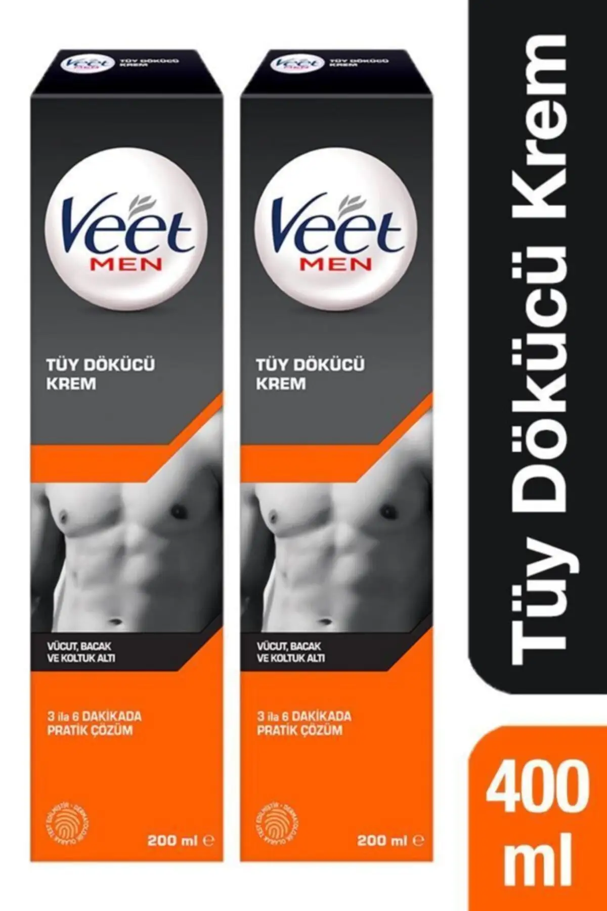 

Men Special Depilatory Cream 200ml X 2 PCs Get Rid Of Unwanted hair