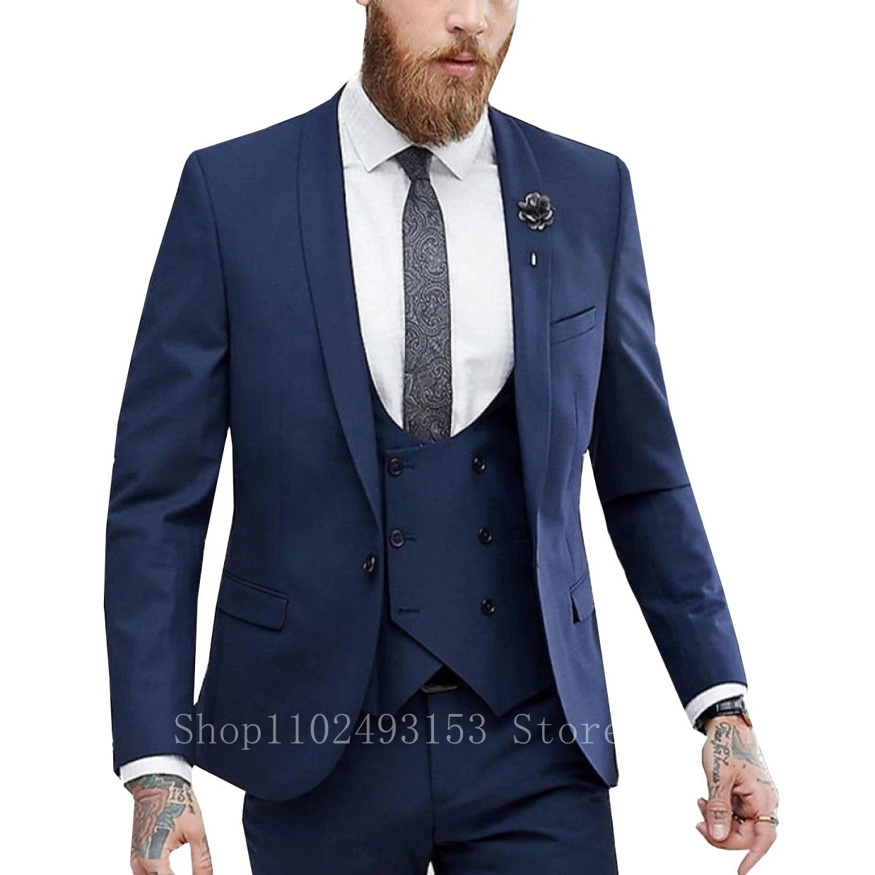 Рисунок 2 - Костюм Мужской приталенный из 3 предметов