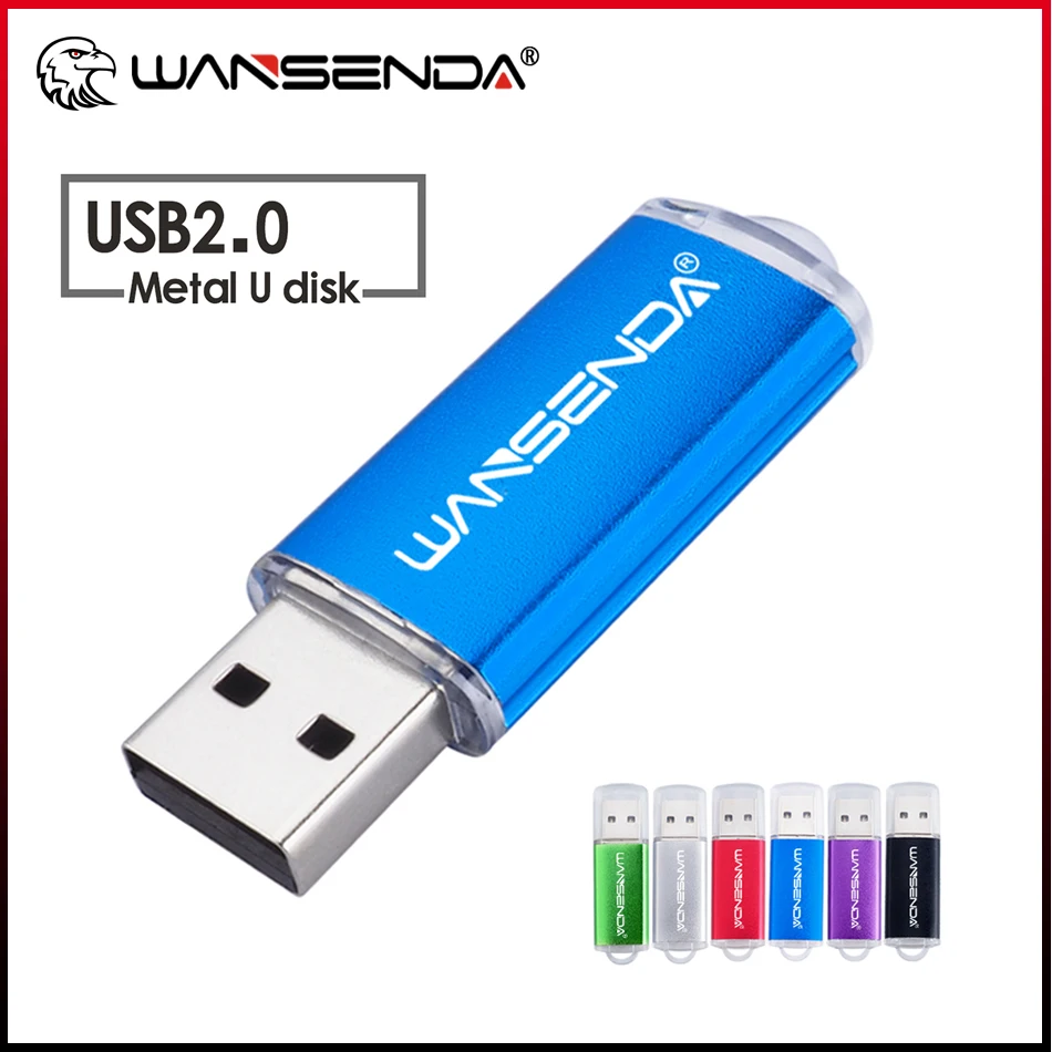 

Wansenda USB флеш-накопитель, 4 ГБ, 8 ГБ, 16 ГБ, 32 ГБ, 64 ГБ, 128 ГБ, 256 ГБ