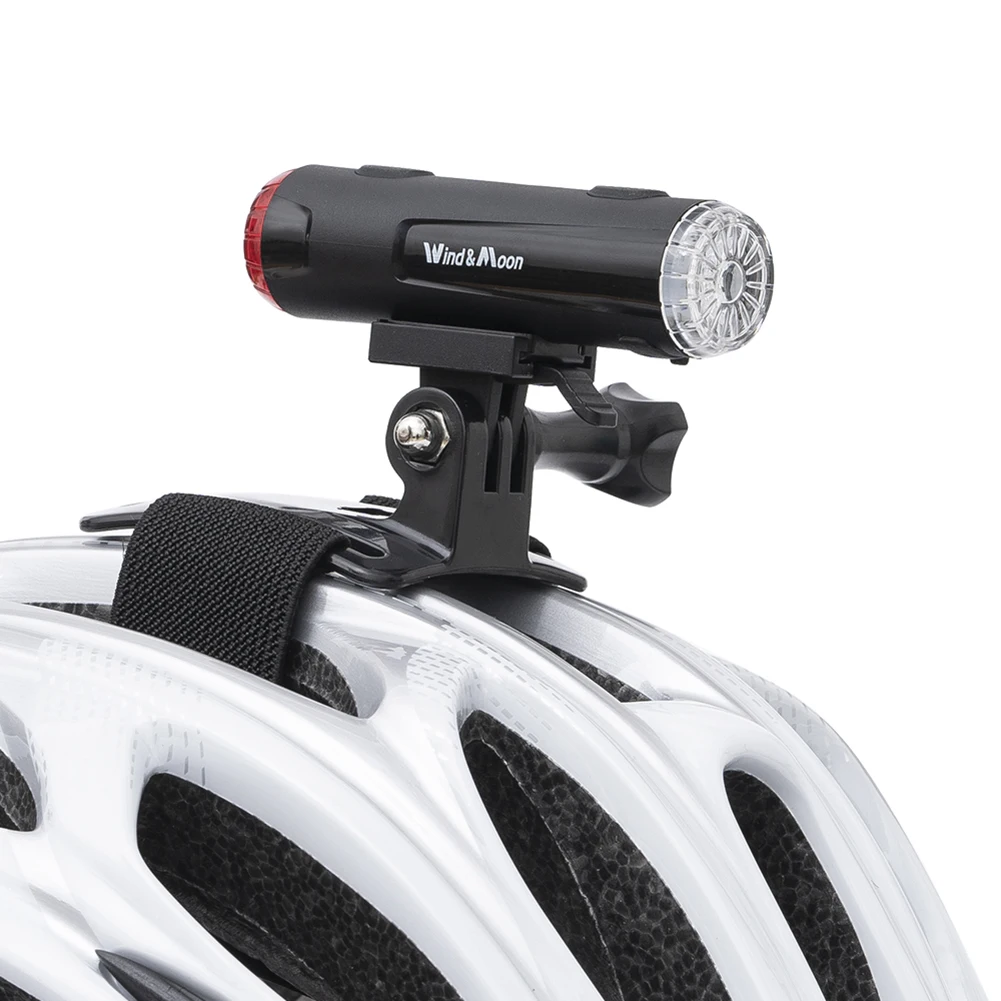 

Bicycle Helmet Headlight 2 in 1 Light Bike Led Flashlight Front And Rear Bicycle Lights Headlight USB Rechargeable Helmet Lights
