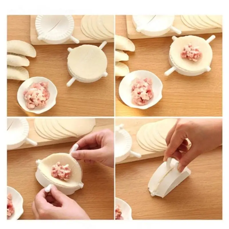 1~10PCS Set Dumpling Molds Press Ravioli Dough Pastry Pie Maker Gyoza Mould Tool Easy Kitchen Tools