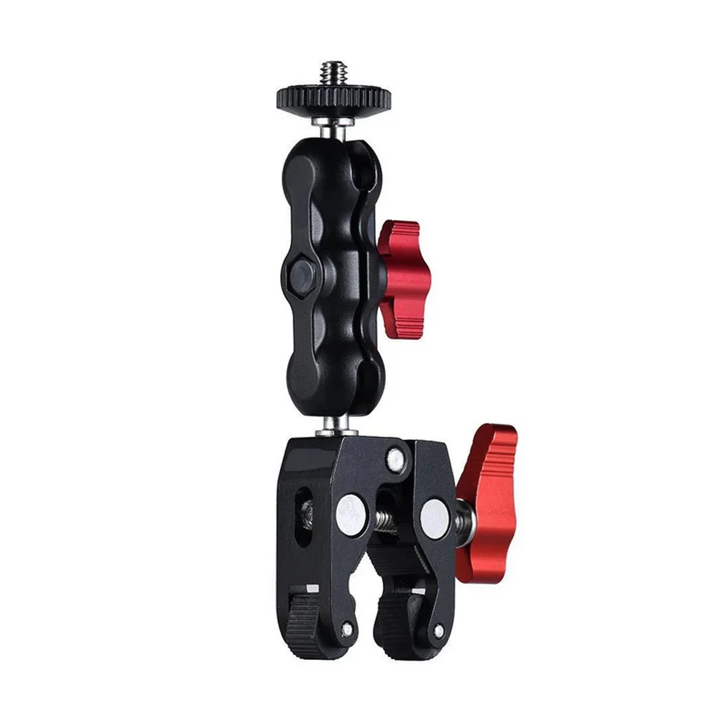 Зажим для камеры зажим штатива с 1/4 &quot-20 и 3/8&quot-16 винтовыми отверстиями