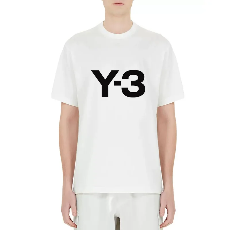 

Yamamoto Yohji 23SS японская модная повседневная футболка с рисунком аниме Sumo Y3 Мужской и Женский Свободный Топ
