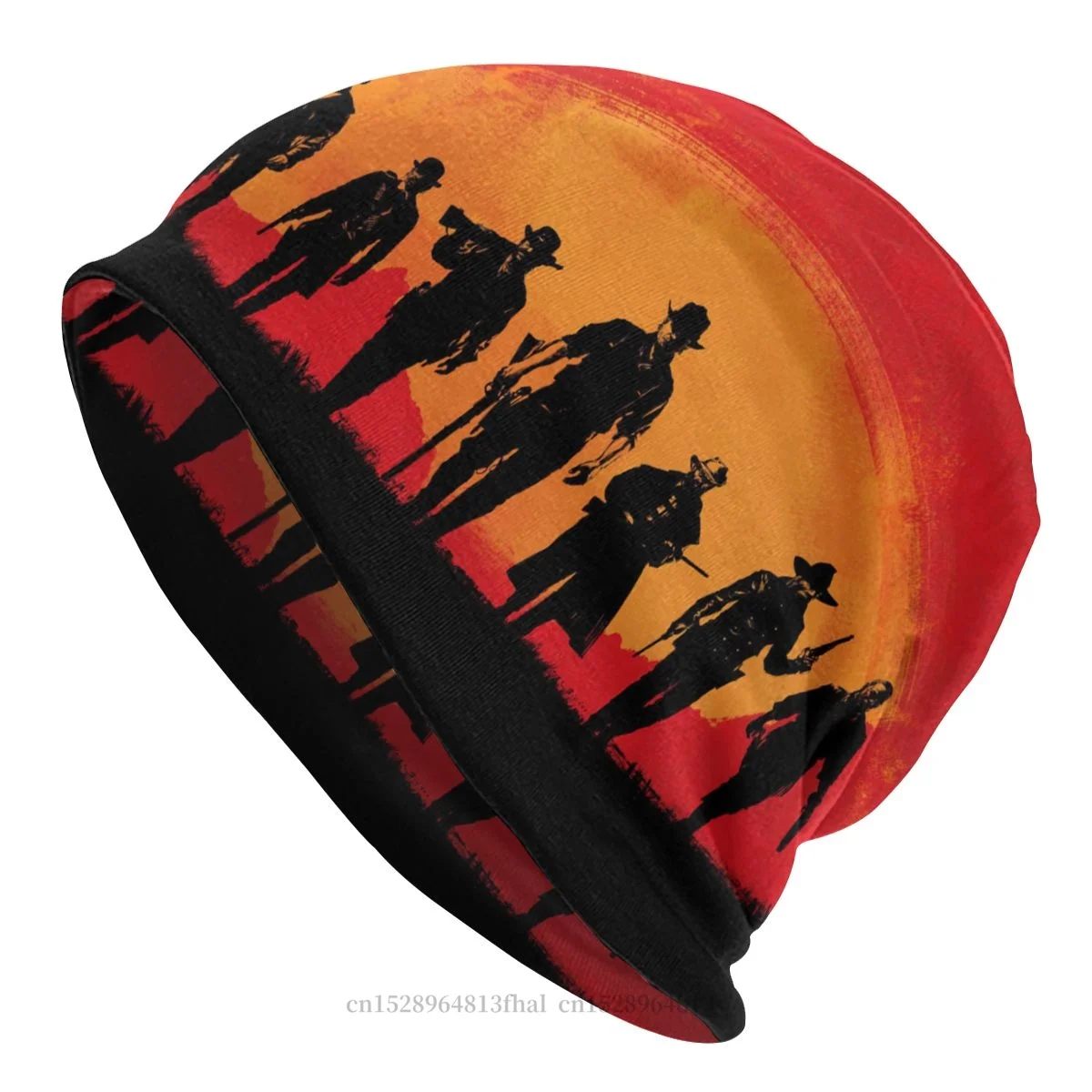 

Bonnet Hats Red Dead Redemption John Marston Game Men Women's Skullies Beanies Hat Shadow Winter Warm Cap Hip Hop Caps