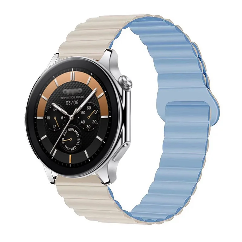 Ремешок силиконовый для Oppo Watch X 22 мм