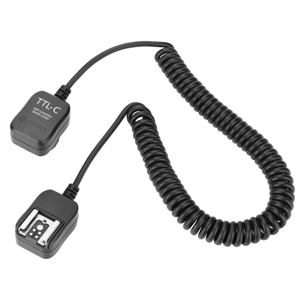 

2m TTL Off-Camera Flash Sync Extension Cord for Canon Hot Shoe Flashlight Accessories ttl