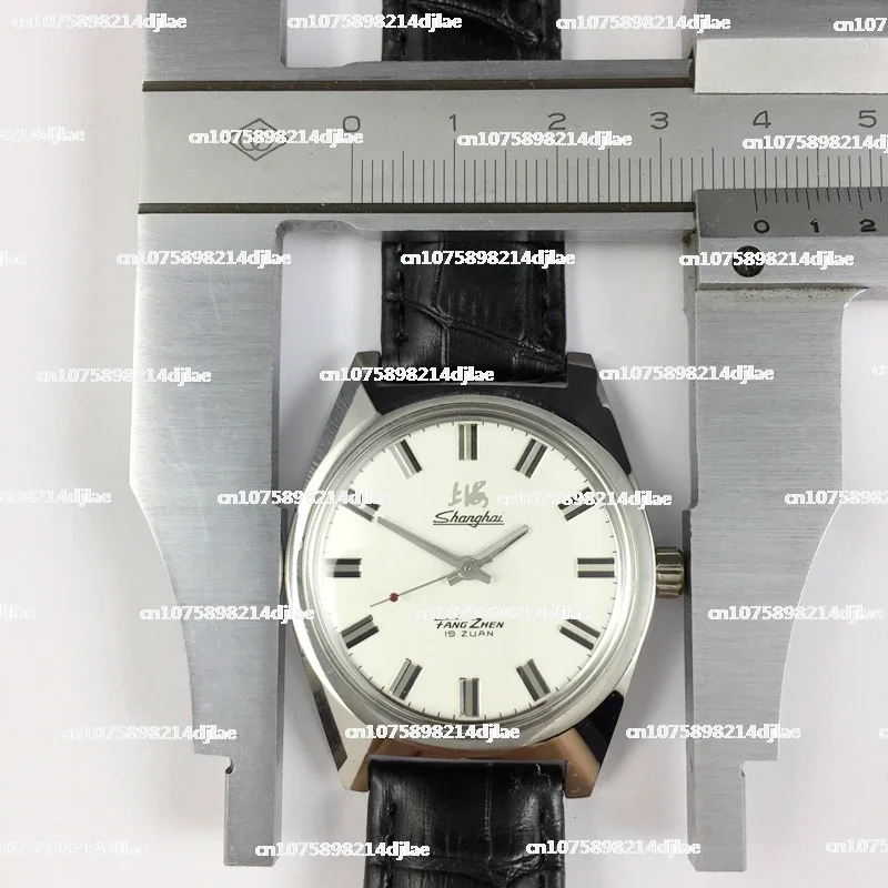 Оригинальные часы Shanghai Watch Factory цельностальные противоударные большие Brand ручные