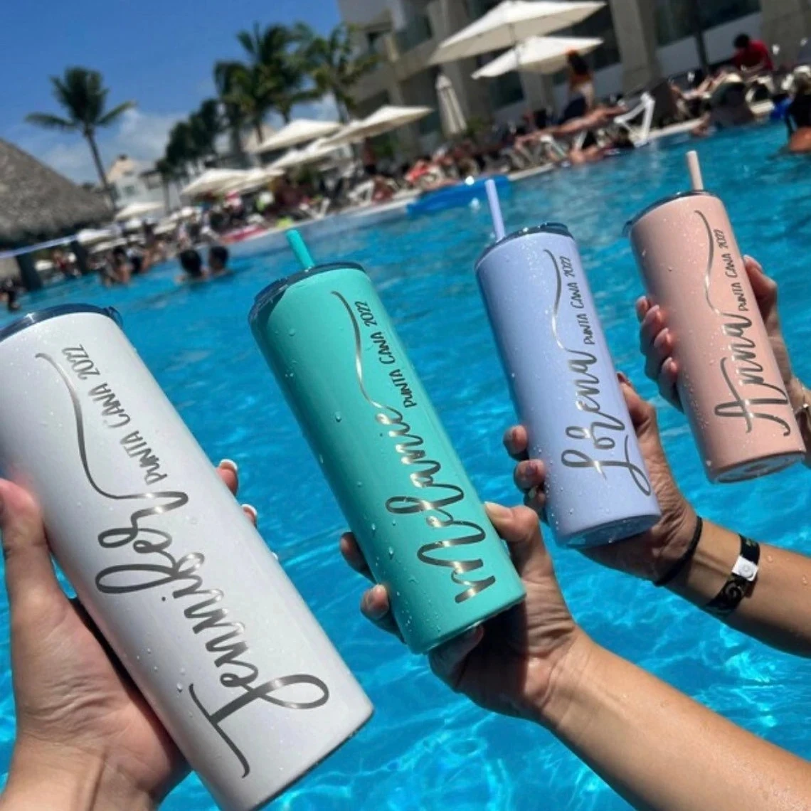 

20 oz Skinny Tumbler Personalized Skinny Tumbler Stainless Steel Tumbler Custom Tumbler Cup Insulated Tumbler with Straw