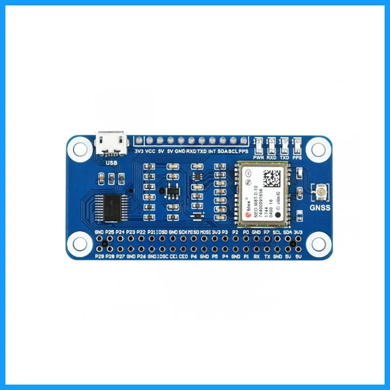 Шляпа синхронизации Waveshare NEO-M8T GNSS для Raspberry Pi — устройство приема тока с одним