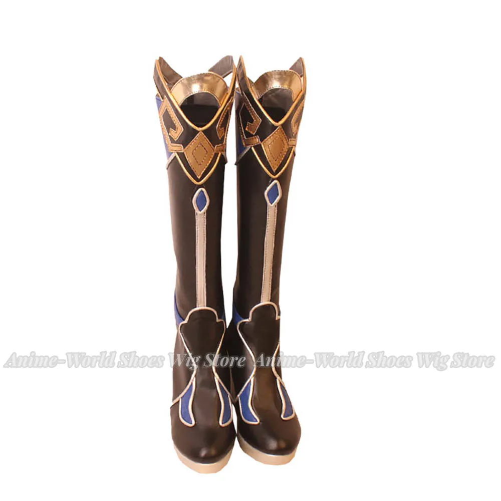 Игра Honkai: Star Rail Jingliu Сапоги для косплея Туфли на высоком каблуке заказ Любой