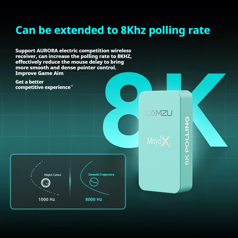 Беспроводная игровая мышь LAMZU Maya X AIMLABS Joint Edition