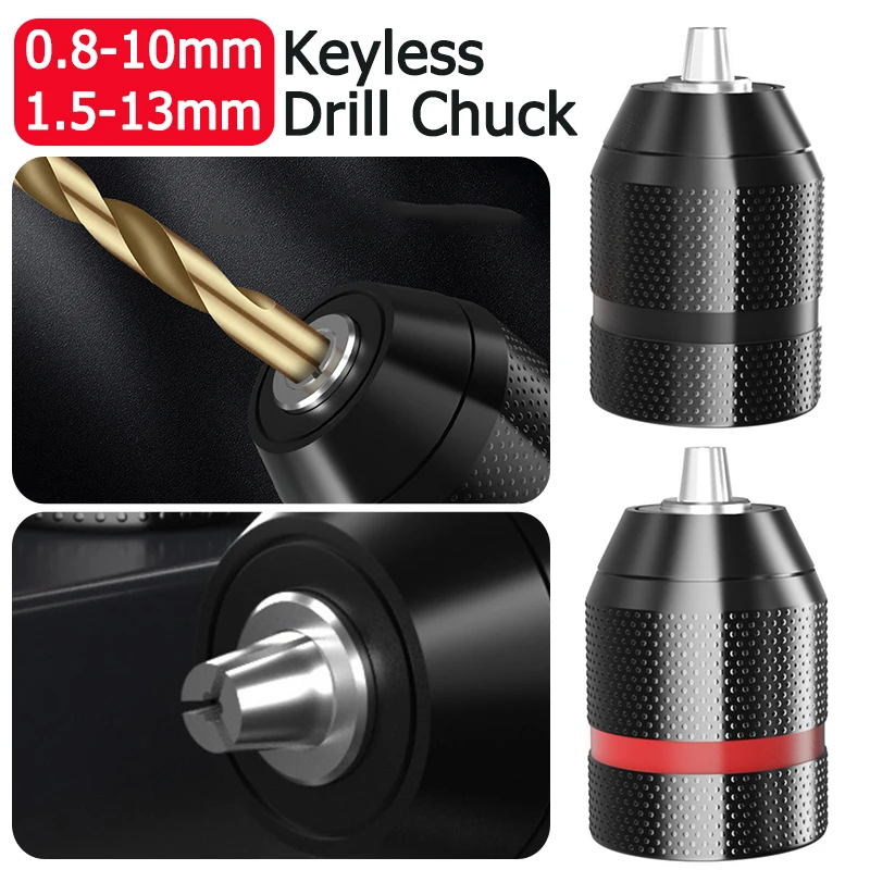 

Сменные патроны для электродрели, 0,8-10 мм/1,5-13 мм