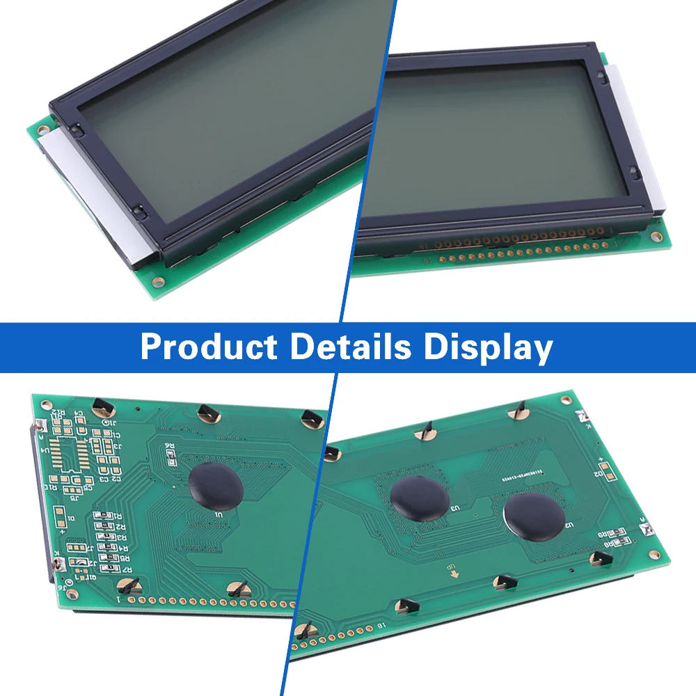 Зеленый свет черные буквы 2004C-1 большой символьный ЖК-модуль экран дисплея 4*20 18