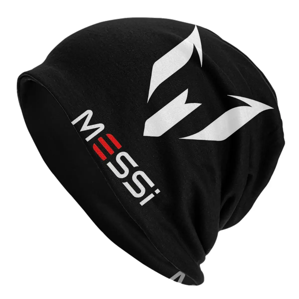 

Football Messi Soccer Skullies Beanies Hat Spring Unisex Street Caps Warm Dual-use Bonnet Hats