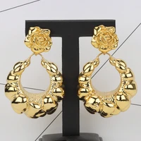 round shape hoop earrings of classic elegance earrings 2022 trendy new modern jewelry womens fashion luxury jewelry 2022